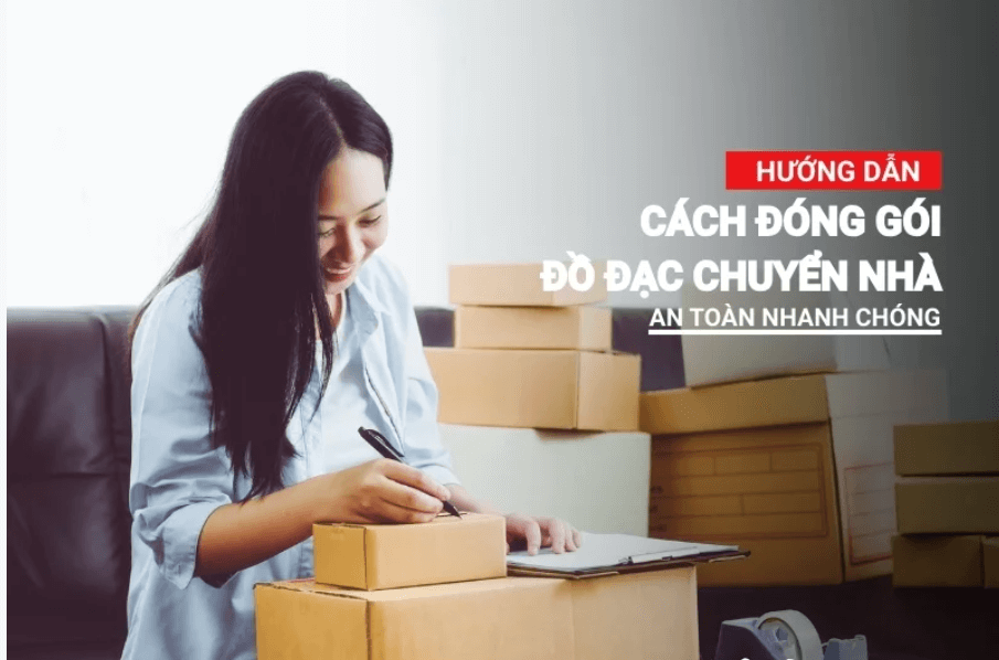 Cách đóng gói đồ dễ vỡ khi chuyển nhà