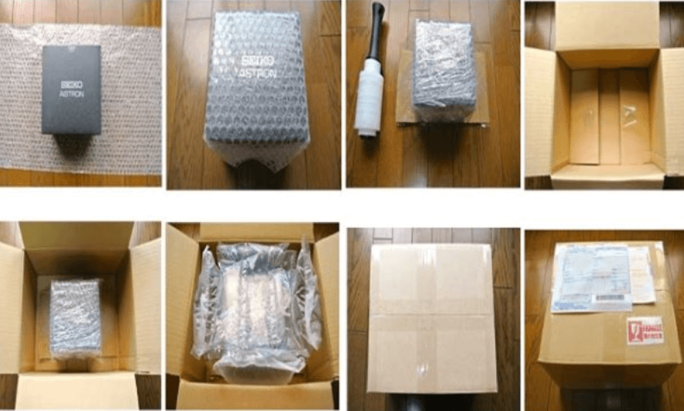 Đóng gói đồ điện tử có kích thước nhỏ