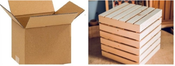 Ưu tiên thùng carton hoặc thùng gỗ chắc chắn